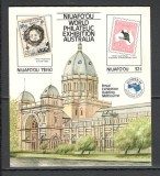 Niua'fou.1984 Expozitia filatelica AUSIPEX-Bl. DZ.12