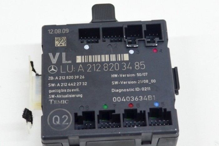 Modul de control ușă st&acirc;nga față MERCEDES-BENZ C T-Model S204 2009 OEM: A2128203926,A2124422732,A2128203485 13939338