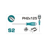 TOTAL - Surubelnita Phillips- PH2 - 6.0mm - 125mm