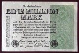 Germania 1.000.000 1000000 mark 1 milion 1923 seria GU **