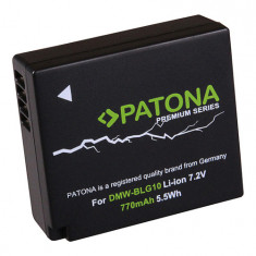 Baterie Panasonic DMC-GF6 DMW-BLG10 DMW-BLG10E CS-BLG10MC 770mAh / 7,2V / 5,5Wh Premium - Patona Premium