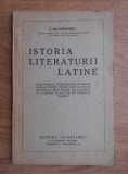 Ion Diaconescu - Istoria literaturii latine (1931)