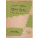 Extrase din lucrarile celui de al 6-lea simpozion privitor la biologia si combaterea buruienilor tinut la 4/5 mai 1965 la Stuttgart - Hohenheim