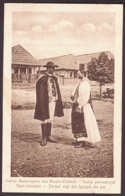 3548 - IGHISUL de JOS, Sibiu, Ethnic, Romania - old postcard - unused - 1916 foto