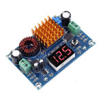 DC-DC converter step-up, IN: 3-35V, OUT: 5-45V (2.5A) cu voltmetru (DC.848)