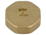 Capac protecție hexagonală alamă CW617N GEBO 300-9BR - Termo&icirc;mbinare durabilă