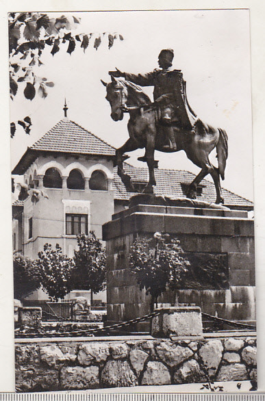 bnk cp Campeni - Statuia lui Avram Iancu - uzata