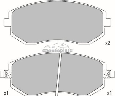 Set placute frana,frana disc SUBARU LEGACY V Combi (BM, BR) (2009 - 2016) KRIEGER 0950006348 foto