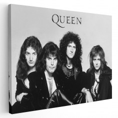 Tablou afis Queen trupa rock 2303 Tablou canvas pe panza CU RAMA 80x120 cm