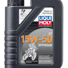 Ulei Motor 4T LIQUI MOLY OFF ROAD 15W50 1l, API SL JASO MA-2 Semi-synthetic