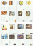 ROMANIA 1998 / 1999 - lot 115 intreguri postale - diverse teme - unele rare