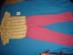 PANTALONI MARIMEA 42 + CAMASA IDENTIC MARIMEA L ORIGINALE foto