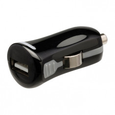 Incarcator USB pentru masina USB 2.1A, negru foto