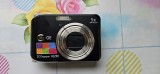 Aparat foto digital GE A1250-BK / 12 MP zoom optic 5X FUNCTIONEAZA 2 BATERII AAA