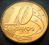 Cumpara ieftin Moneda 10 CENTAVOS - BRAZILIA, anul 2010 * cod 4840, America Centrala si de Sud