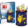 Ravensburger - Puzzle 3D suport pixuri Pokemon 54 piese