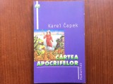 karel capek cartea apocrifelor carte povestiri beletristica editura humanitas 2004 / 184 pagini