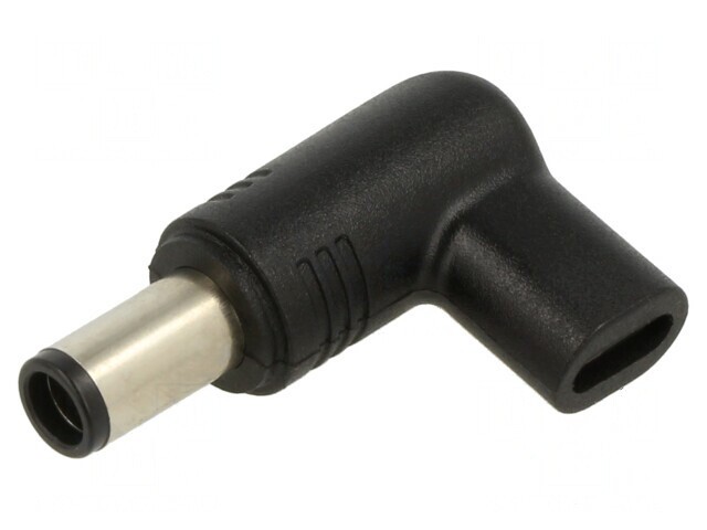 Adaptor USB C DC 7,4/5,0 100W 5A Negru