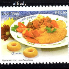 BRAZILIA 2008, Gastronomie, MNH, serie neuzata