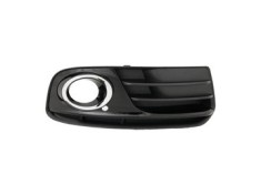 Grila bara Audi Q5 (8r) 06.2012-09.2016, Fata partea Dreapta, Cu inel cromat, negru lucios, cu gaura pentru proiector, 8R0807682JBMT
