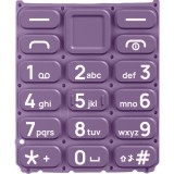 Tastatura Latina HMD 105 / Nokia 105 (2024), Violet, Service Pack SP20Z14Z1453S
