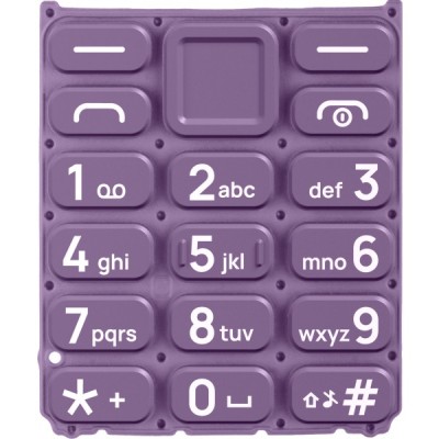 Tastatura Latina HMD 105 / Nokia 105 (2024), Violet, Service Pack SP20Z14Z1453S foto