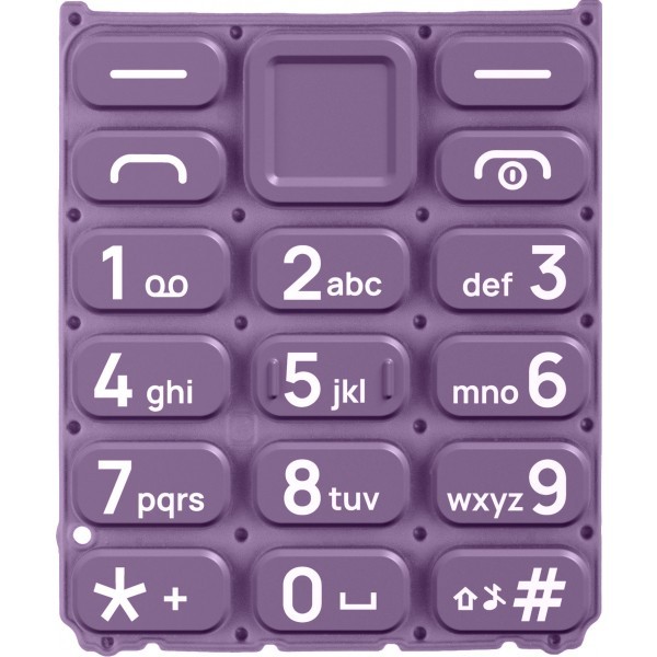 Tastatura Latina HMD 105 / Nokia 105 (2024), Violet, Service Pack SP20Z14Z1453S