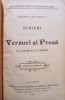 Grigorie Alexandrescu - Scrieri in versuri si prosa (Editia: 1902)