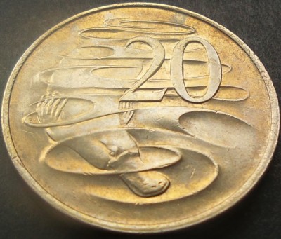 Moneda 20 CENTI - AUSTRALIA, anul 1981 *cod 1872 A foto