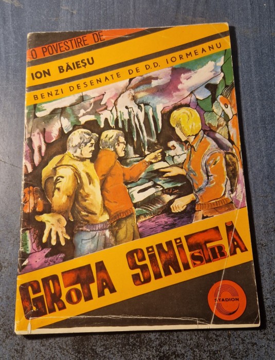 Grota sinistra Ion Baiesu benzi desenate de D. D. Iormeanu