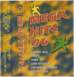 Caseta Mega Hits &#039;96, originala, Casete audio, Dance