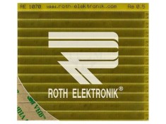 Placă universală singură faţă ROTH ELEKTRONIK GMBH, 90mm x 100mm