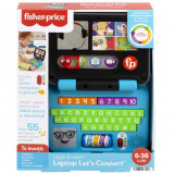 Jucarie pentru bebelusi, Laugh And Learn, Laptop interactiv, in limba Romana, Fisher Price