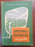 Agrotehnica culturilor irigate- Vi. Ionescu Sisesti, Sp. Boeru