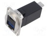 Adaptor metalic CLIFF USB-C F - USB 3.0 A-A