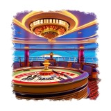Cumpara ieftin Sticker decorativ Casino, Multicolor, 55 cm, 11309ST, Oem