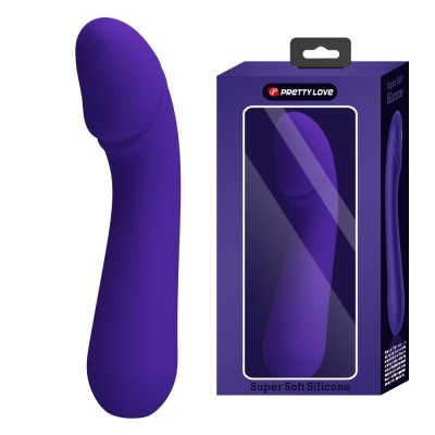 Vibrator Punctul G Cetus, Violet, 15 cm foto