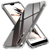 Husa antisoc compatibila huawei p20 pro, pro airbag, clear