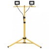 VidaXL Proiector cu LED și trepied, 2x20 W, alb rece