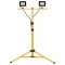 vidaXL Proiector cu LED și trepied, 2x20 W, alb rece 149659