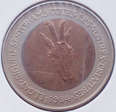 2038 Andorra 2 diners 1984 Ibex km 21 foto