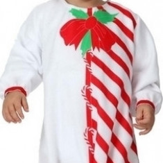 Costum Candy Cane bebelusi 6-12 luni