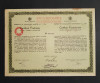 Imprumutul de consolidare din 1934 , certificat 50 franci , titlu , actiuni