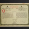 Imprumutul de consolidare din 1934 , certificat 50 franci , titlu , actiuni