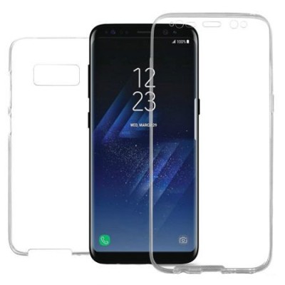 Husa pentru Samsung Galaxy S8 Plus, MyStyle&amp;reg; FullBody ultra slim TPU, fata - spate transparenta foto