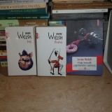 LOT 3 CARTI IRVINE WELSH - PORNO + JEG + VIATA SEXUALA A GEMENELOR SIAMEZE , POLIROM , 2014-2015 *