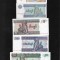 Set 10 bancnote 50p - 1000 kyats Myanmar aunc / unc