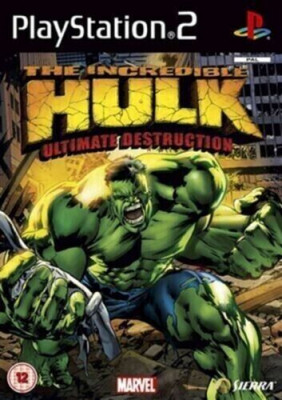 Joc PS2 The Incredible Hulk: Ultimate Destruction foto