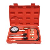 Trusa tester compresie motoare benzina cu manometru mecanic 0-20 bar Breckner Germany