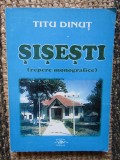 Sisesti, repere monografice , Titu Dinut AUTOGRAF